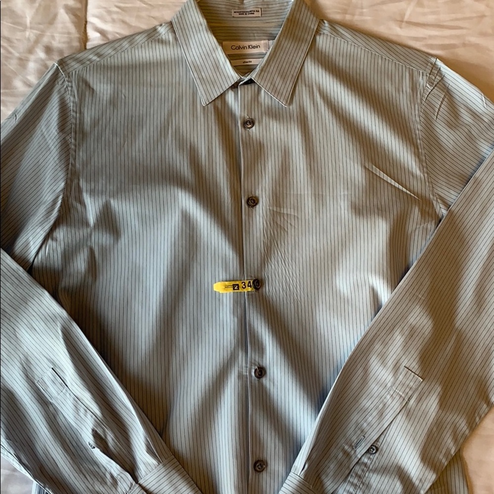 Calvin Klein, size small, slim fit